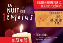 La Fondation Aide à l’Eglise en Détresse vous invite à la 11e édition de la Nuit des Témoins