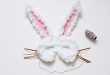 Masque… lapin de Pâques